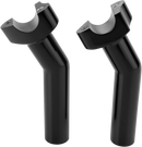 DRAG SPECIALTIES Forged Aluminum Handlebar Risers - Pullback - 5-1/2" - Black 241607