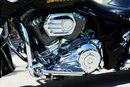 Kuryakyn Cylinder Base Cover for Indian Motorcycle Models Chrome Part