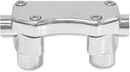 DRAG SPECIALTIES Handlebar Riser & Top Clamp Kit - 1-1/2" - Buffalo - Chrome 0602-0453