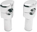 DRAG SPECIALTIES Big Buffalo Handlebar Risers - 4" - Chrome 0602-0468