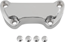 DRAG SPECIALTIES Handlebar Clamp - Scalloped 03-0107SPC