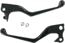 DRAG SPECIALTIES Wide Blade Lever Set - Black H07-0575-BLK