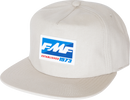 FMF Split Decision Hat - Sand SP25196907SND, 100% Cotton 5-Panel Snapback with FMF Branding