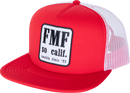 FMF FMF Country Hat - Red SP25196900RED with Trucker Mesh and Embroidered Patch