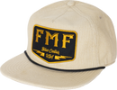 FMF Blue Collar Hat - Cream SP25196909CRM Cotton Corduroy Trucker Snapback