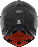 ICON Domain™ Slabtown Motorcycle Helmet - Black, 2XL with Fog-Free Shield and Ventilation System