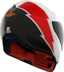 ICON Domain™ Slabtown Helmet 2XL - White with Fog-Free Shield and Advanced Ventilation