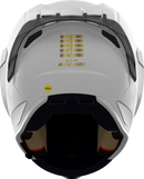 ICON Ultraflite Helmet Rizz Rizz MIPS® White XL – Lightweight, High-Performance Motorcycle Helmet