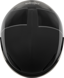 ICON Domain™ Helmet Slabtown Black Small - Versatile Full-Face Motorcycle Helmet with Advanced Ventilation and Fog-Free Shield