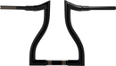 LA CHOPPERS Pre-Wired Hammerhead Handlebar - 14" - Black LA-7316-14BW