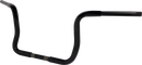 LA CHOPPERS Pre-Wired Ape Handlebar - 1-1/4" x 10" - Black LA-7321-10BW