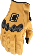 ICON Long Track CX™ Gloves - Tan - 2XL 3301-4897