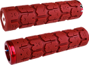 ODI Rogue 2.1 Lock-On Grips - PWC - Dark Red/Red L33RGDR-R