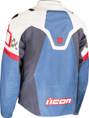 ICON Contra3™ Hero Jacket in Blue - Size XL | Part Number 2820-7059