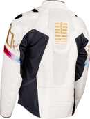 ICON Contra3™ Rizz Rizz Jacket 2XL by ICON – White, Model 2810-4304