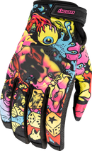 ICON Hooligan™ Scatterbrain Gloves - Small 3301-5115