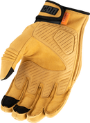 ICON Long Track CX™ Gloves - Tan - XL 3301-4896