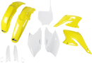 UFO Body Kit - OEM Yellow/White - Suzuki - RMZ SUKIT403F@999