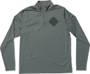 MOOSE OFFROAD Spin Sync Quarter Zip Pullover - Gray - XL 3050-6972