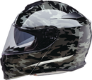 Z1R Solaris 2.0 Modular Helmet - Camo Black/Gray, 4XL (Part
