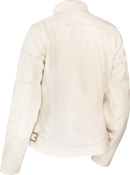 ICON Women's Tuscadero3™ Jacket with D3O® Impact Protectors and Synthetic Chassis - White, Small