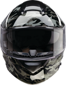 Z1R Solaris 2.0 Modular Helmet - Camo Black/Gray Small - Part 0100-2608