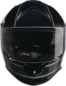 Z1R Warrant Helmet Amplify Black/Gray Medium with Drop-Down Sun Visor and Advanced Ventilation