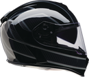 Z1R Warrant Helmet Amplify Black/Gray Medium with Drop-Down Sun Visor and Advanced Ventilation