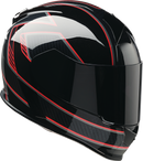 Z1R Warrant Helmet Amplify Black/Red XL with Drop-Down Sun Visor and Advanced Ventilation