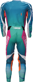 MOOSE OFFROAD Sahara Jersey - Teal/Orange/Pink - XS 2910-8338