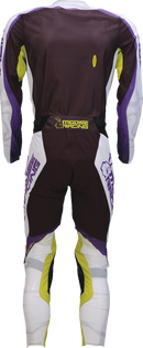 MOOSE OFFROAD Sahara Jersey - Purple/Hi-Viz - Large 2910-8348