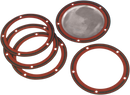 James Gasket Derby Cover Paper Gasket with Silicone - 0.030 Inch - Twin Cam JGI-25416-99-X