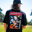 DBK Ap7 Holeshot Tee Black Large - 100% Cotton, 6oz