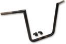 LA CHOPPERS 1-1/4" Hefty Twin Peaks Handlebar - 16" - Black LA-7312-66B