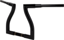 LA CHOPPERS Pre-Wired Thresher Handlebar - 12" - Black LA-7317-12BW