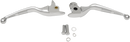 DRAG SPECIALTIES Slotted Wide Blade Lever Set - Chrome H07-0601