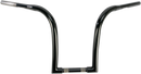 LA CHOPPERS Nice Curves Ape Hanger Handlebar - 1-1/4" Diameter - 12" Rise - Black LA-7341-12B