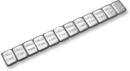 MOTION PRO Wheel Weights - Adhesive Stick-On - Silver - 1/4 oz - 360 Pack 08-0452