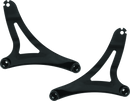 Kuryakyn Fixed Mounts for Multi-Purpose Driver & Passenger Backrest – Black for 2014-2022 Indian Models