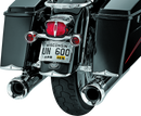 Kuryakyn Rear Fender or Saddlebag Accent Tips Chrome Pair for Harley Davidson Touring Models