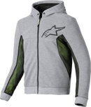 ALPINESTARS Chrome Air Sport Hoodie - Heather Gray/Black - 2XL 4200425-9196-2XL