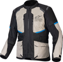 ALPINESTARS Andes Air Drystar® Jacket - Black/Laurel Gray/Bright Blue - 4XL 3207924-1479-4XL