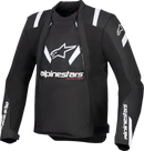 ALPINESTARS T-Stunt Air Jacket - Black/White - Large 3301825-12-L
