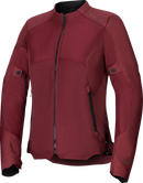 ALPINESTARS Stella C-1 Air Jacket - Burgundy - Small 3310425-309-S