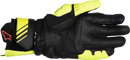 ALPINESTARS GP Plus R V3 Leather Gloves - Fluo Yellow/Black - Small 3550825-551-S