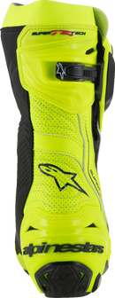 ALPINESTARS Supertech R Vented Boots - Fluorescent Yellow/Black - US 11.5 / EU 46 2220121-551-46