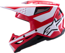 ALPINESTARS SM3 Helmet - Heat - Gloss Red/White/Black - XL 8301026-3126-XL
