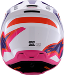 ALPINESTARS SM3 Helmet - Heat - Gloss White/Purple/Pink - Medium 8301026-2052-M