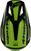 ALPINESTARS SM3 Helmet - Heat - Gloss Yellow Fluo/Black - Small 8301026-5011-S