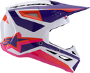 ALPINESTARS SM3 Helmet - Heat - Gloss White/Purple/Pink - 2XL 8301026-2052-XXL